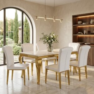 LEED GOLD STAINLESS STEEL DINING SET